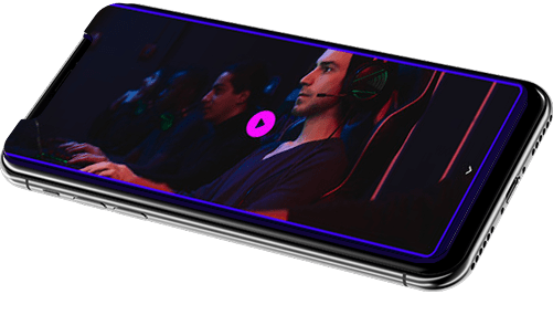 iPhone X Flying Mockup Space Gray